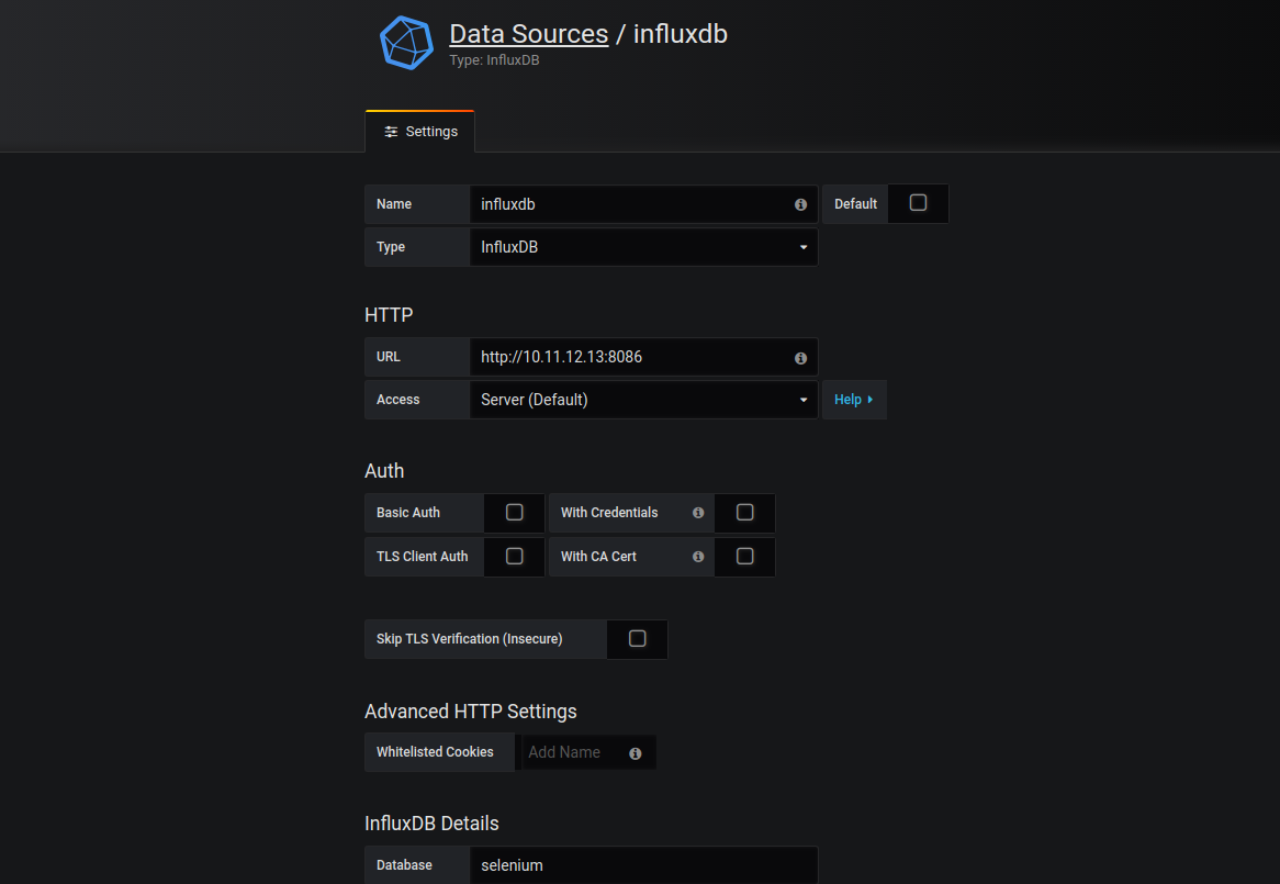 Selenium WebDriver - Real Time Test Metrics Using Grafana & InfluxDB ...